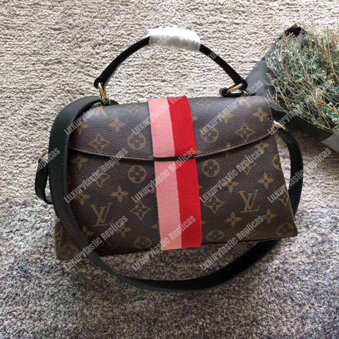 LV Georges BB Monogram Coquelicot Peche