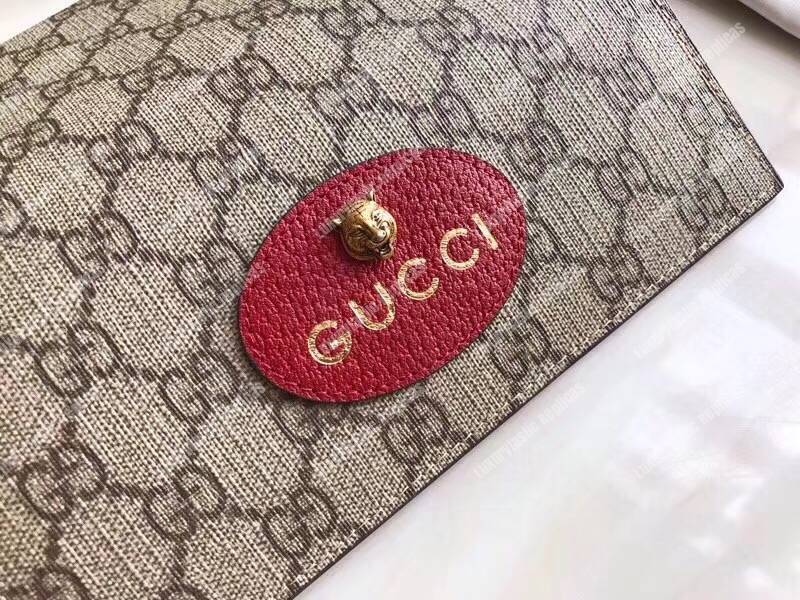 G*u*i neo vintage sup*e continental wallet red