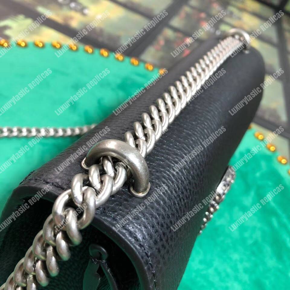 G*u*i dionysus leather small bag black