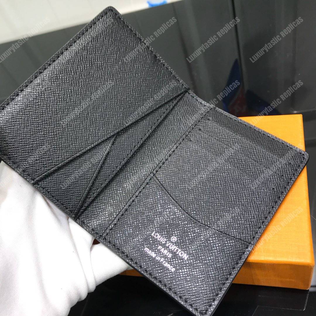 LV Pocket Organizer Damier Graphite Pixel