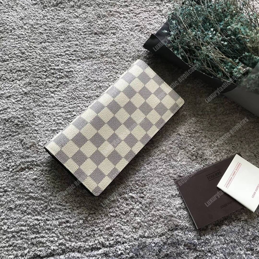 LV Matchpoint Brazza Wallet Damier Coastline