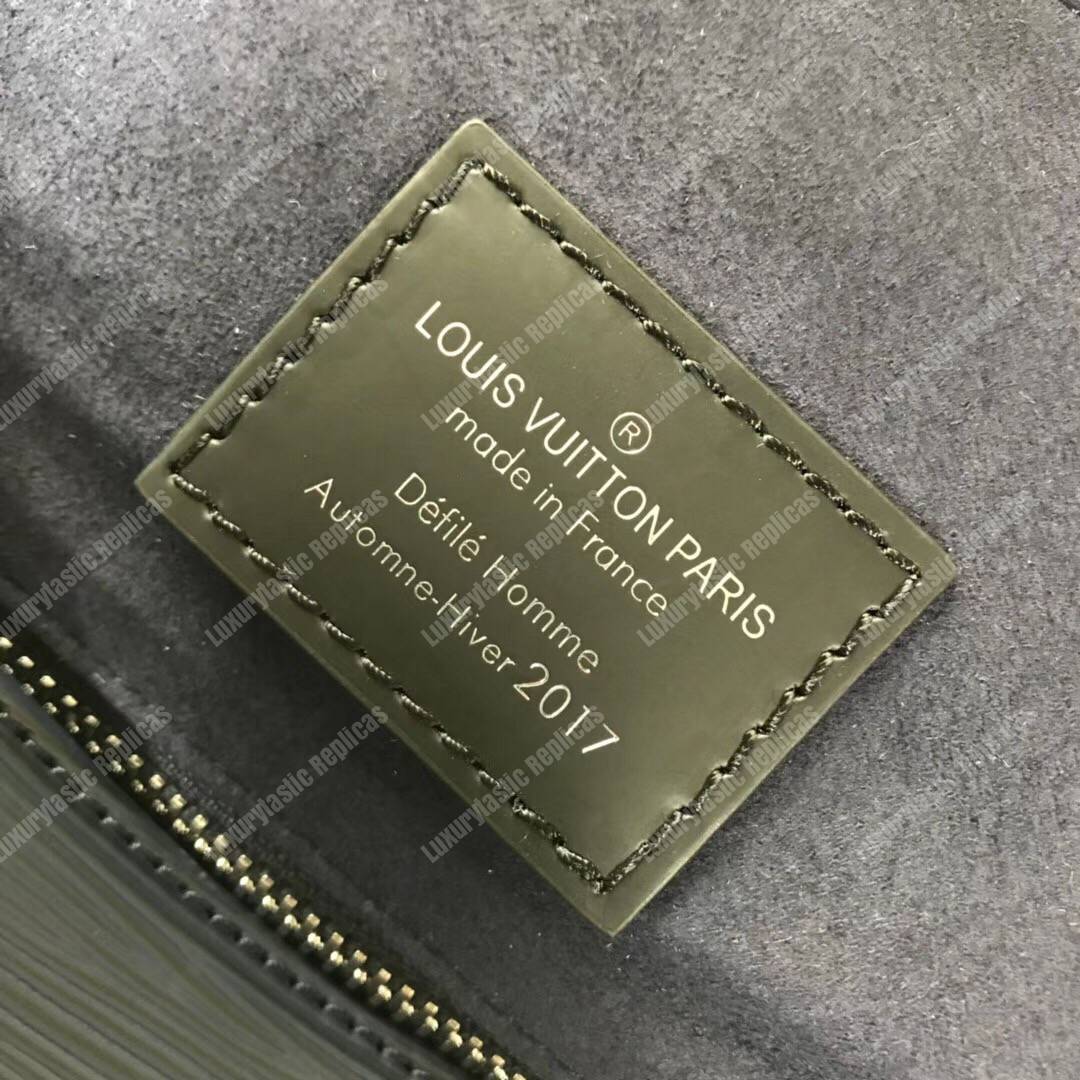 LV Christopher Backpack Epi Leather Patchwork Edition