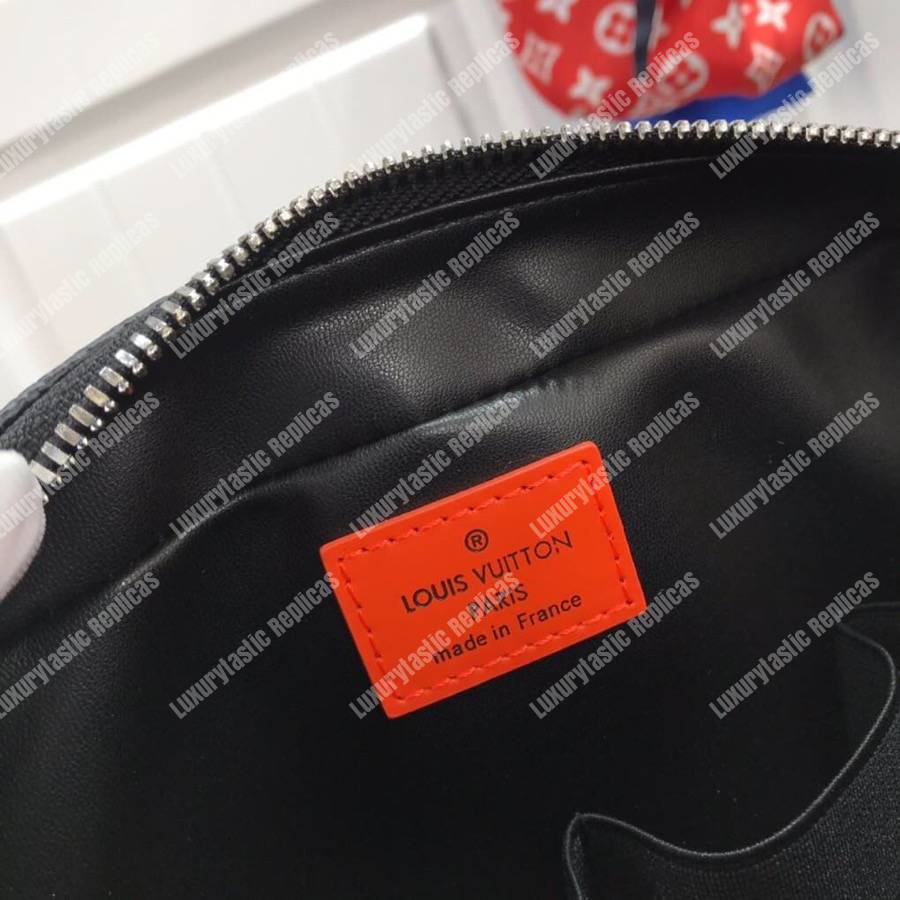 LV Toilet Pouch GM Damier Cobalt Canvas
