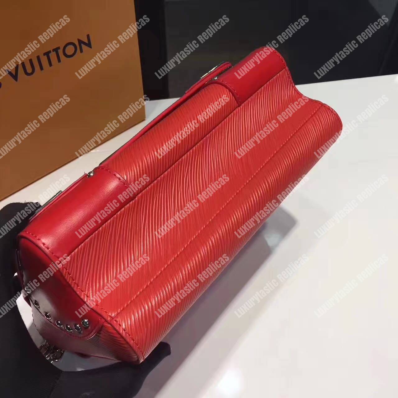 Twist MM Bag Epi Leather Red