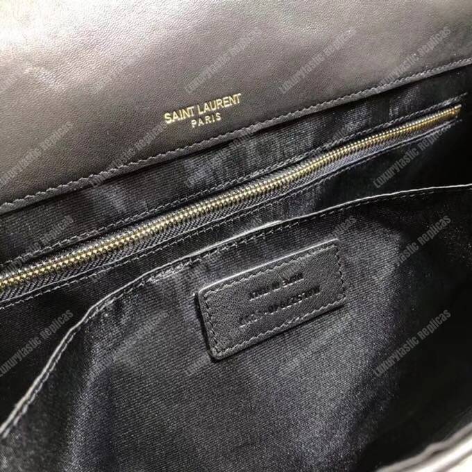 Saint Laurent Jamie Giant Black “CARRÉ RIVE GAUCHE “
