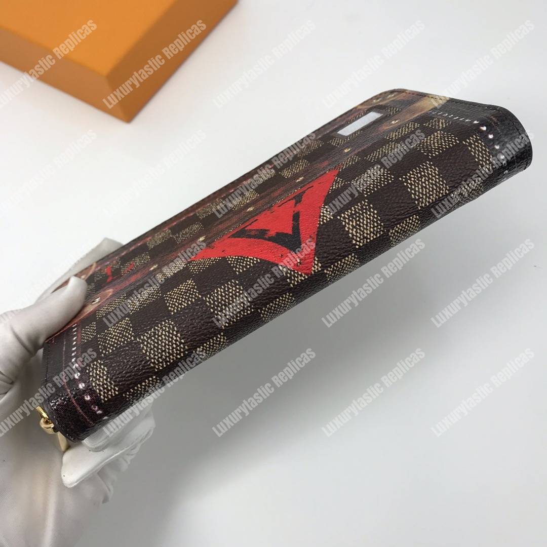 LV Zippy Wallet Damier Time Trunk