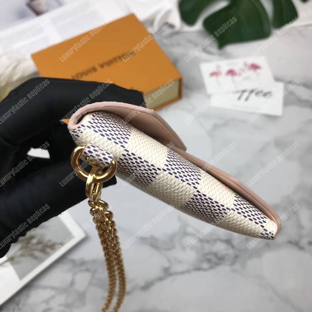 LV Kirigami Necklace Damier Azur