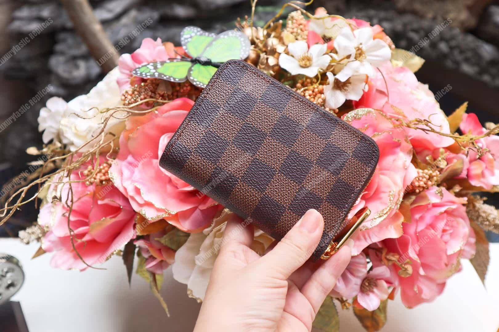 LV Zippy Coin Purse Damier Ebene