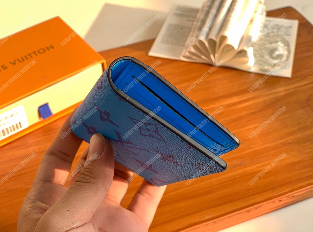 LV Pocket Organizer Blue
