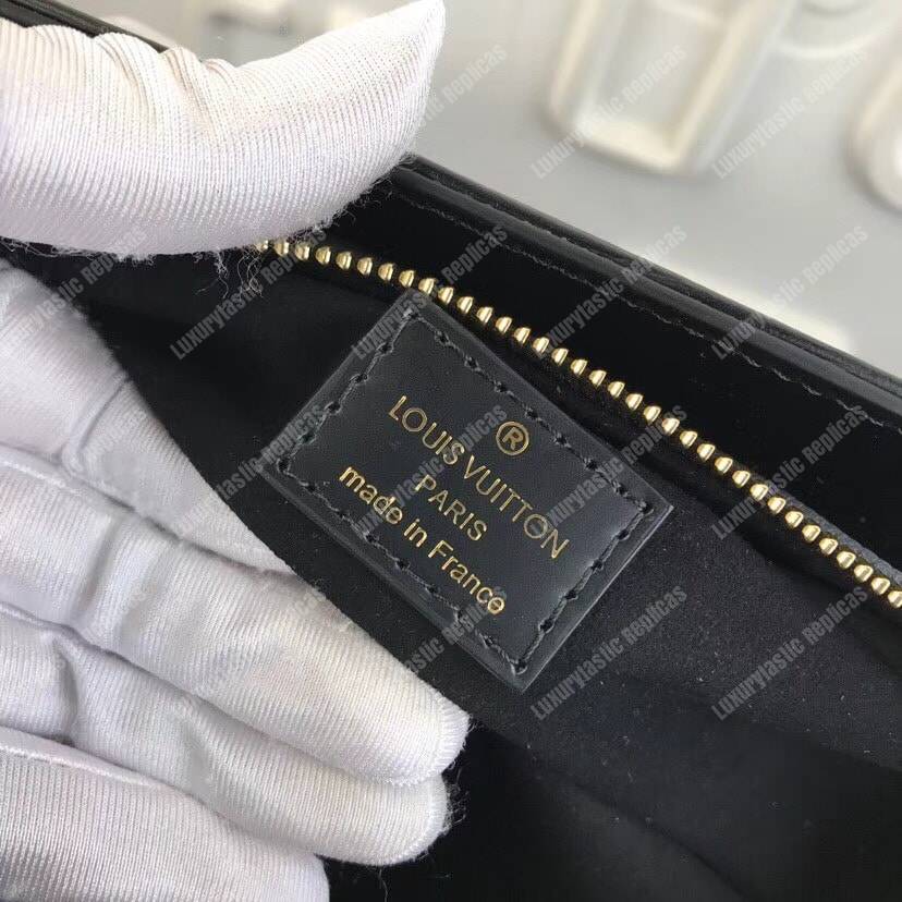 LV Soufflot Bag Black Epi Leather Noir