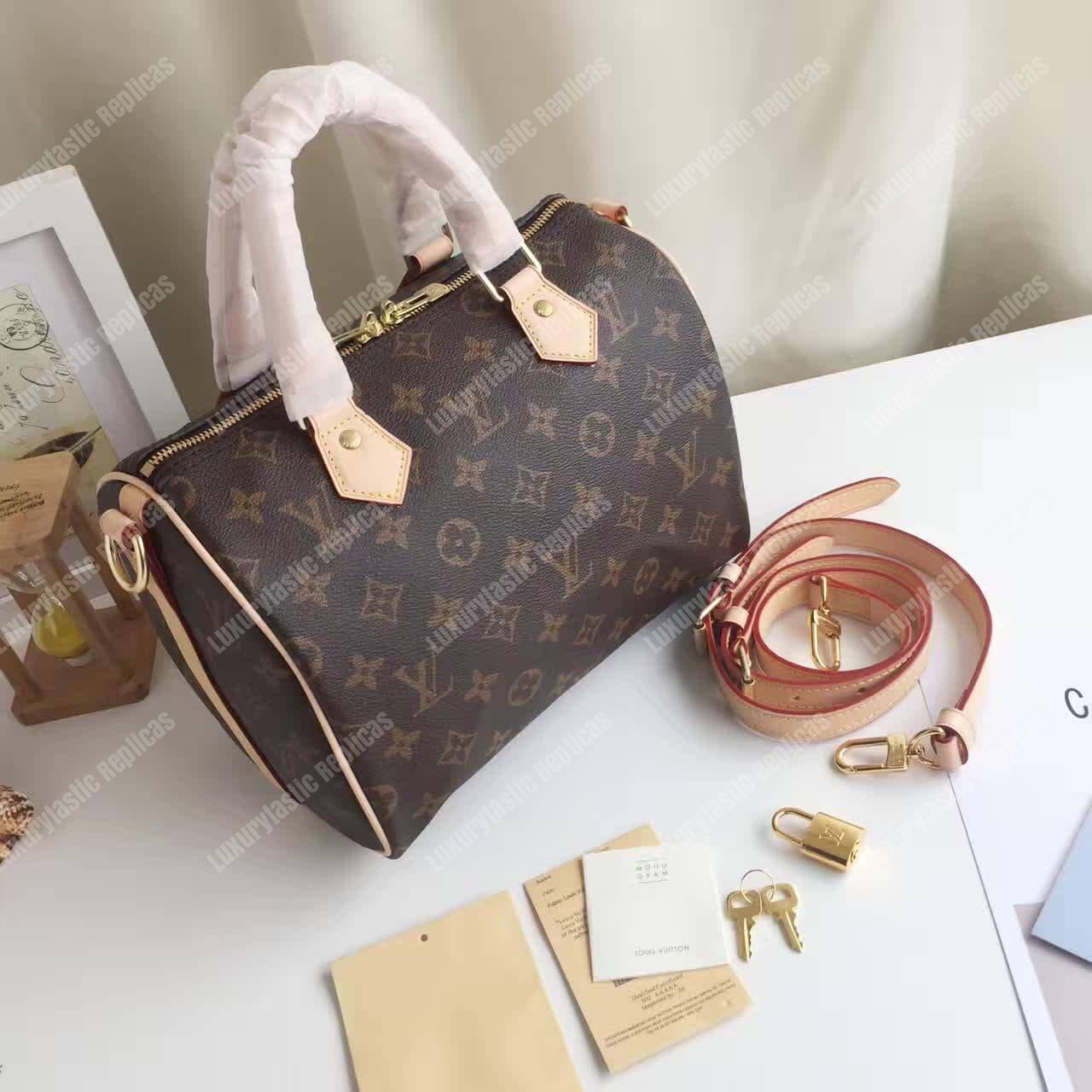 LV Speedy Bandouliere 35 Monogram