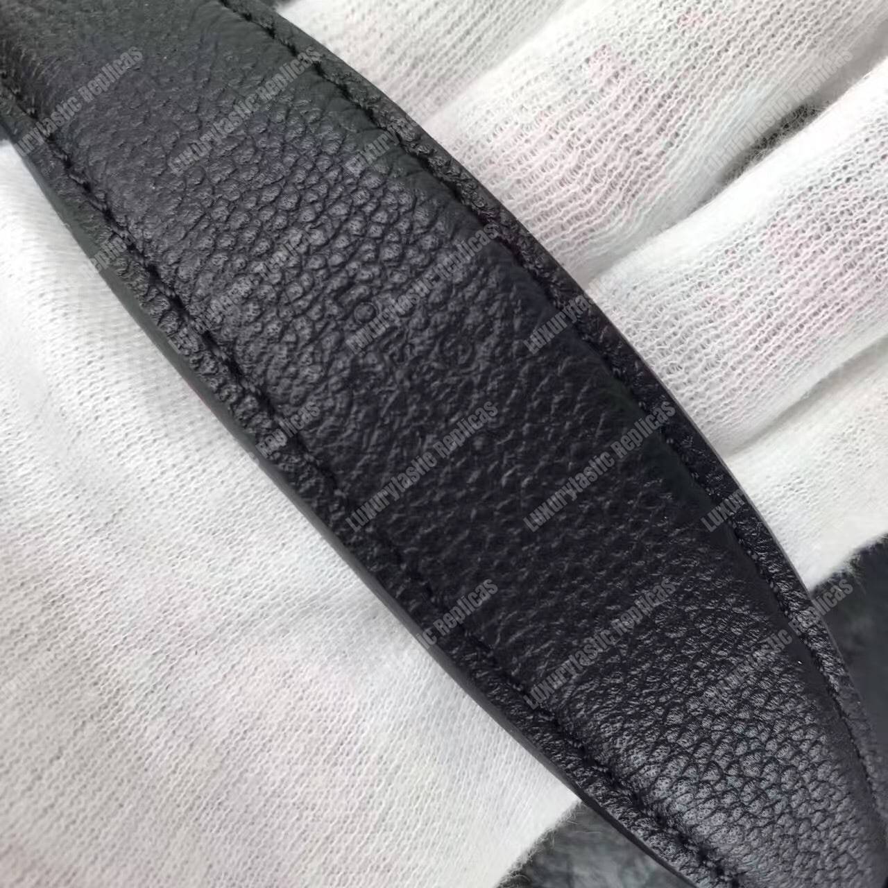 LV Sorbonne Backpack Monogram Empreinte Leather Noir