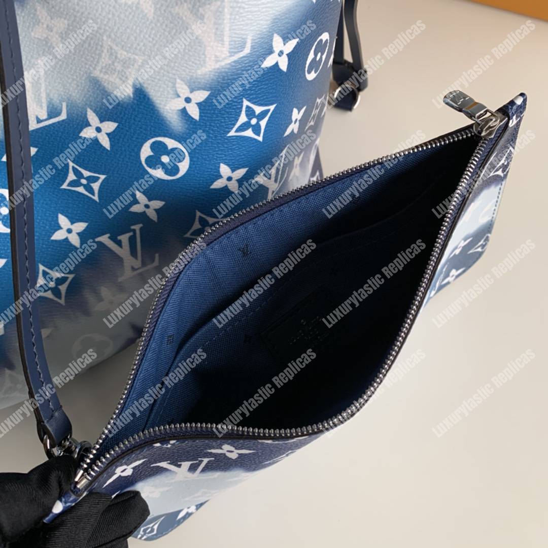 LV Escale Neverfull MM Bleu