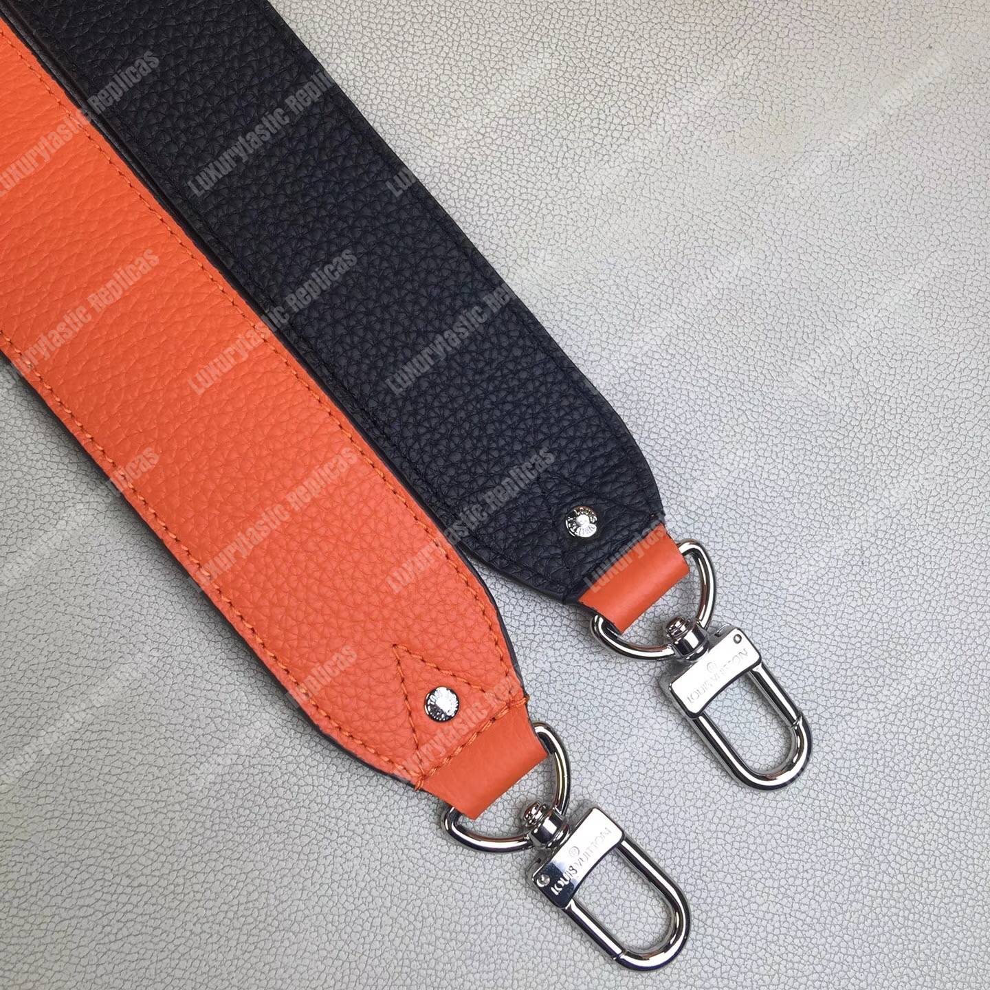 LV Bandouliere Taurillon Leather Orange