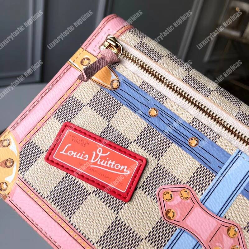 LV Pochette Weekend Damier Azur Spring-Summer 2018