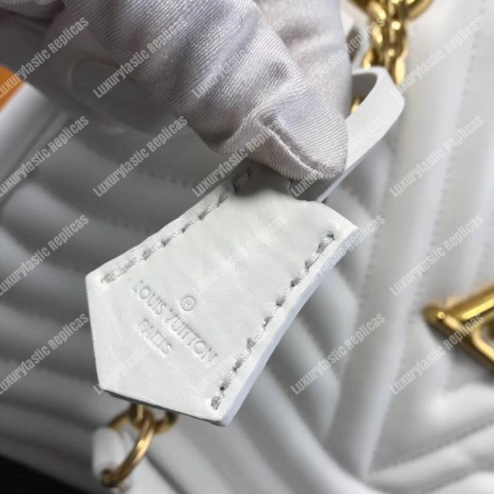 LV New Wave Chain Tote White