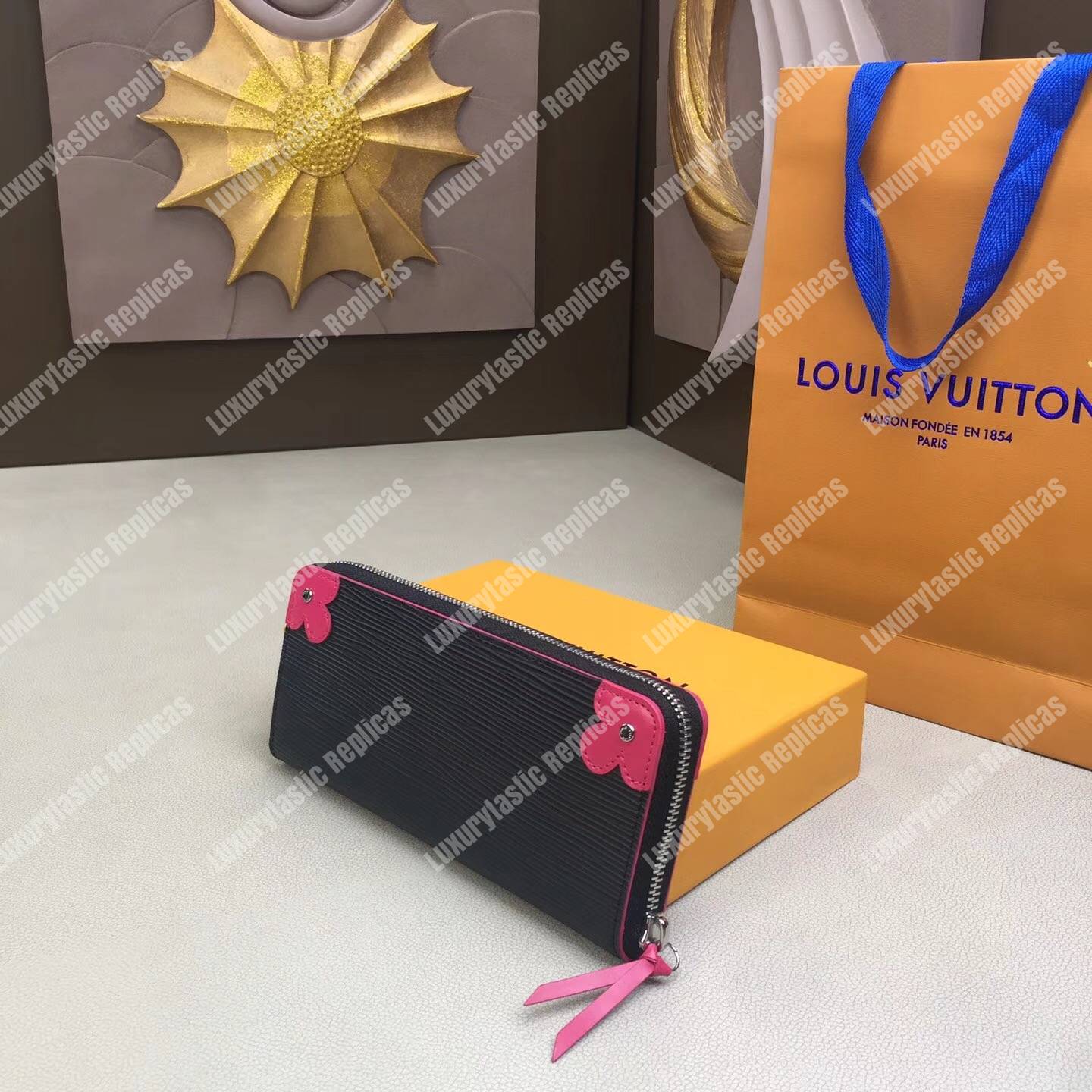 LV Clemence Wallet Noir