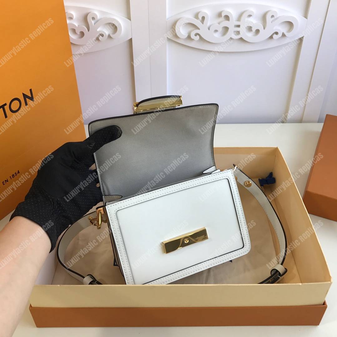 LV Dauphine MM White