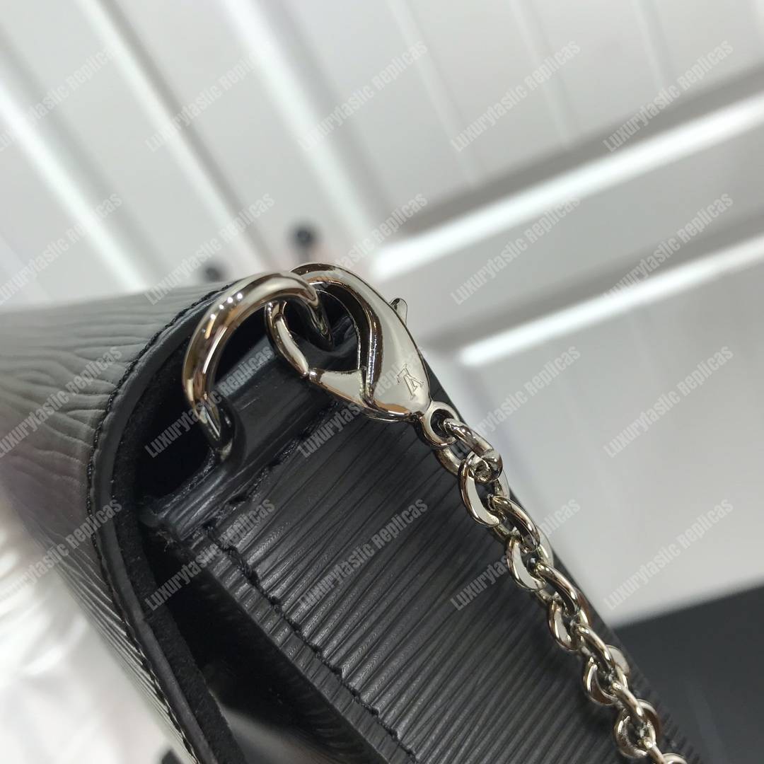 LV Pochette Félicie Epi Leather Noir