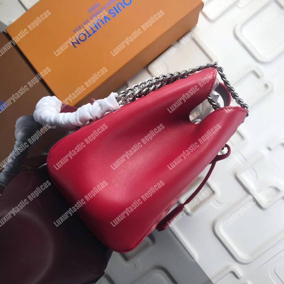 LV New Wave Chain Tote Red