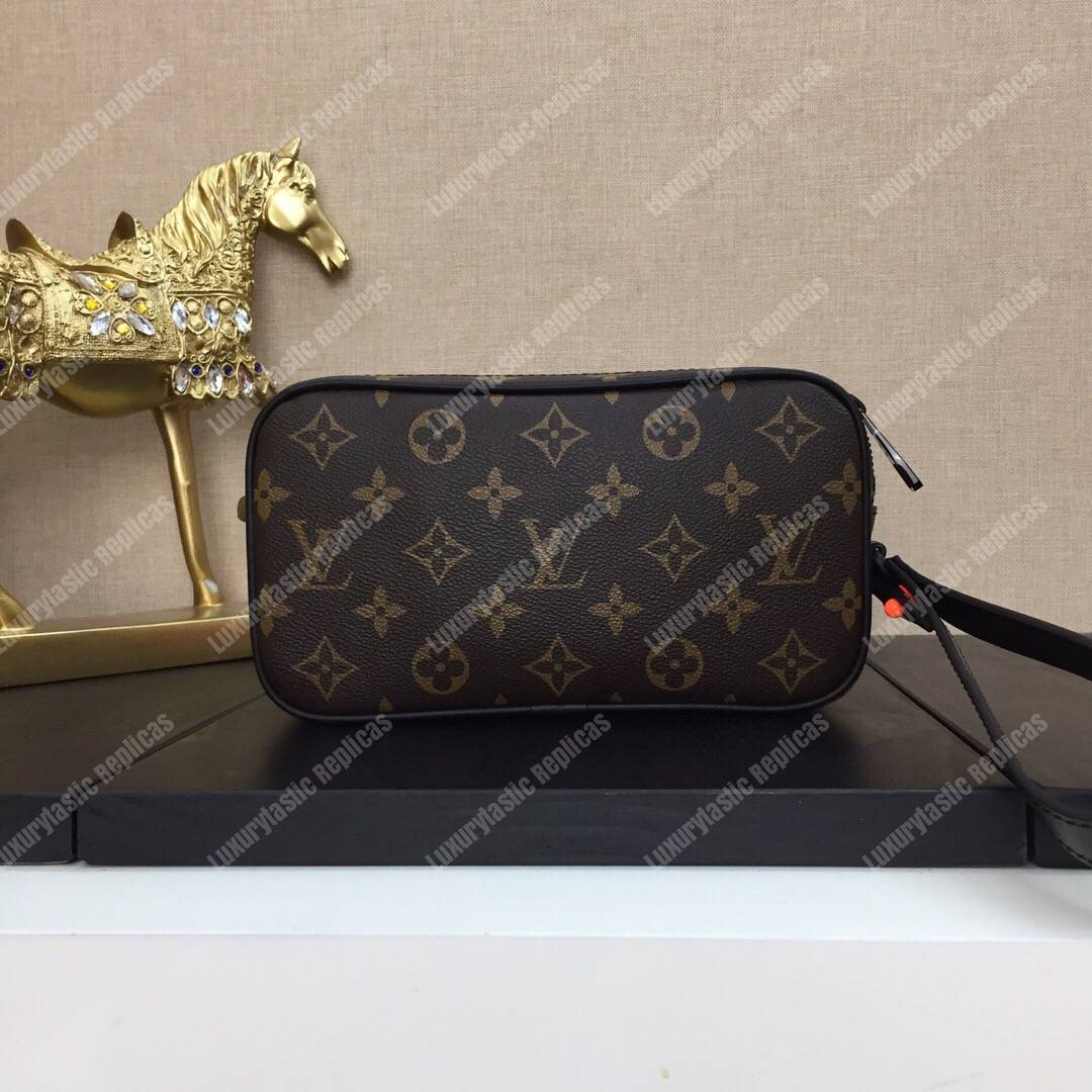 LV Pochette Volga Monogram Solar Ray Canvas
