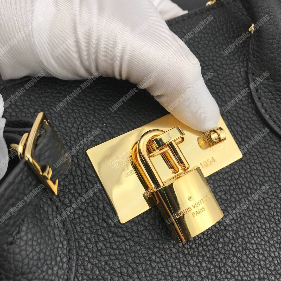 LV Milla MM Autres Cuirs Black