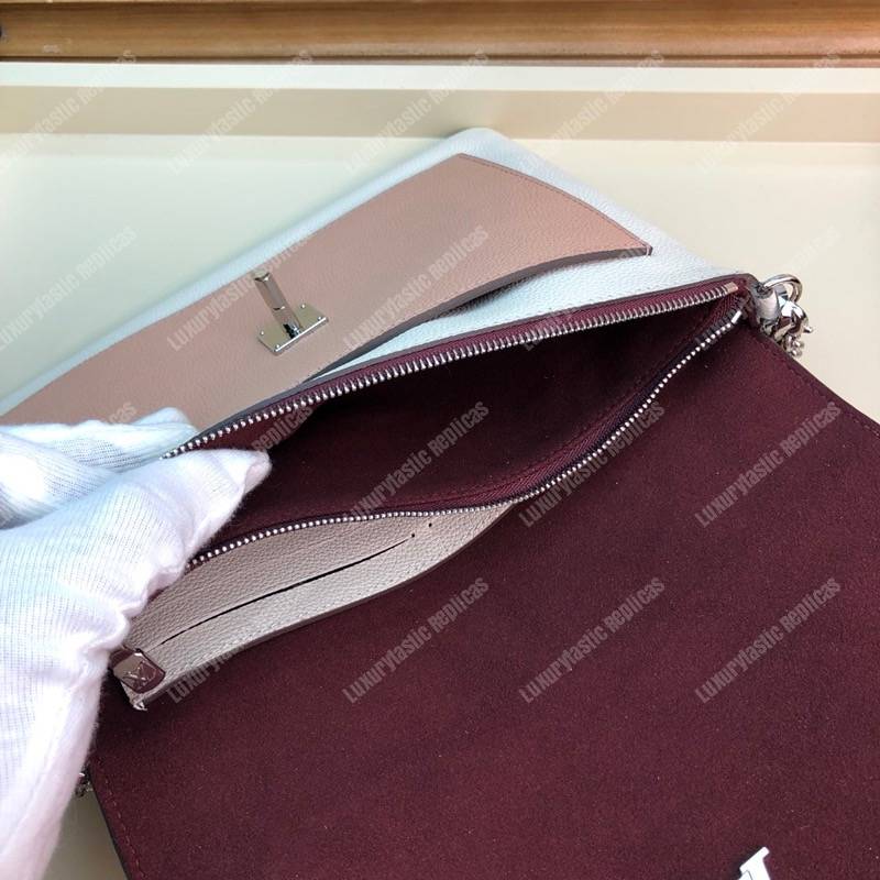 LV Pochette Mylockme Rose Soie Quartz Calla