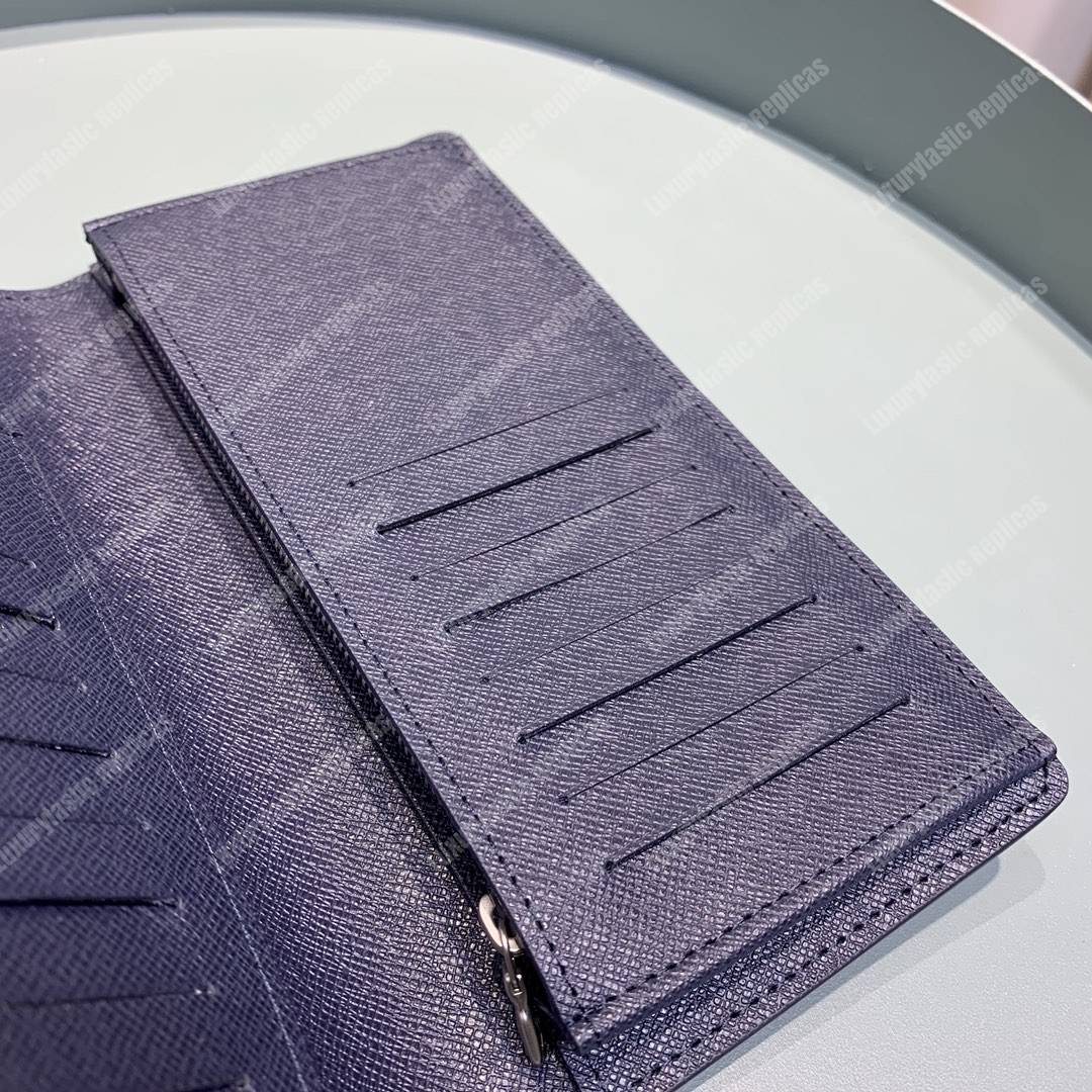 LV Brazza Wallet Blue