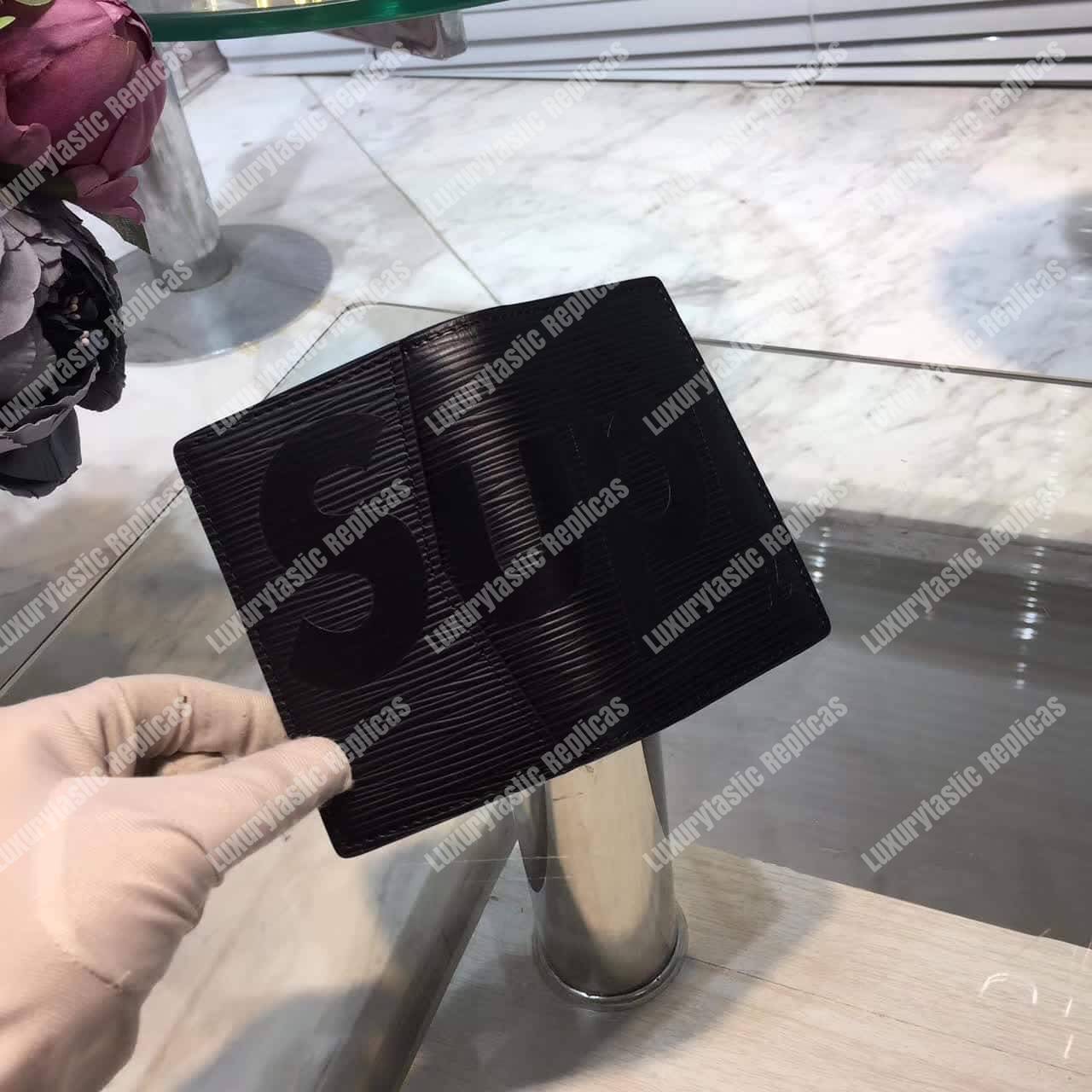 l**is V*t*n x sup*e small wallet epi black