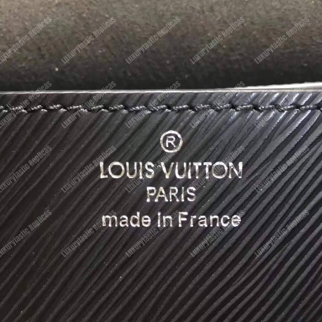 Twist MM Bag Epi Leather Noir