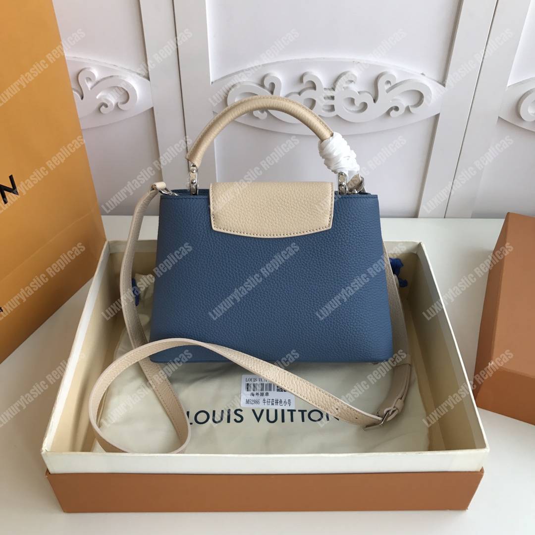 LV Capucines BB Bleu Naval