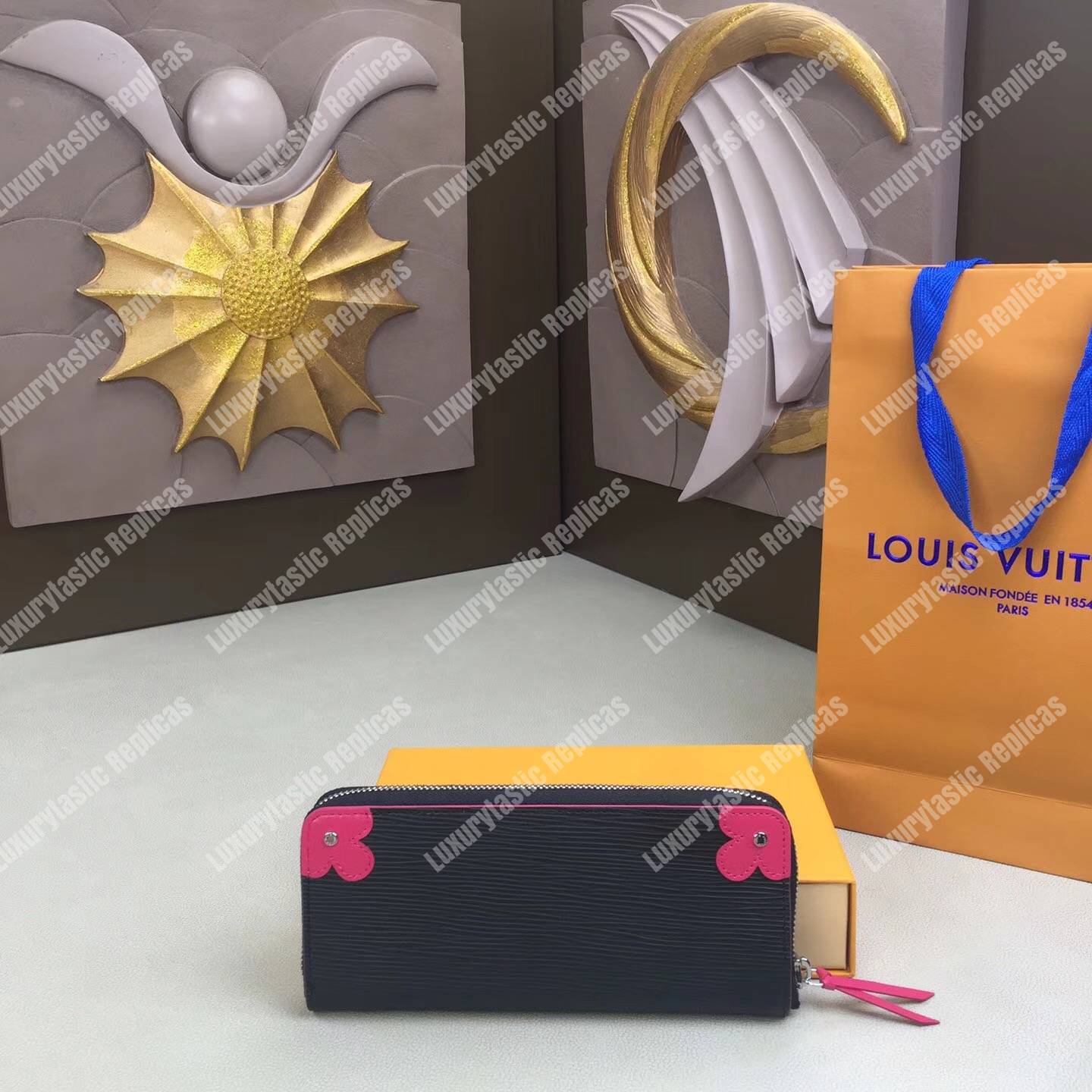 LV Clemence Wallet Noir