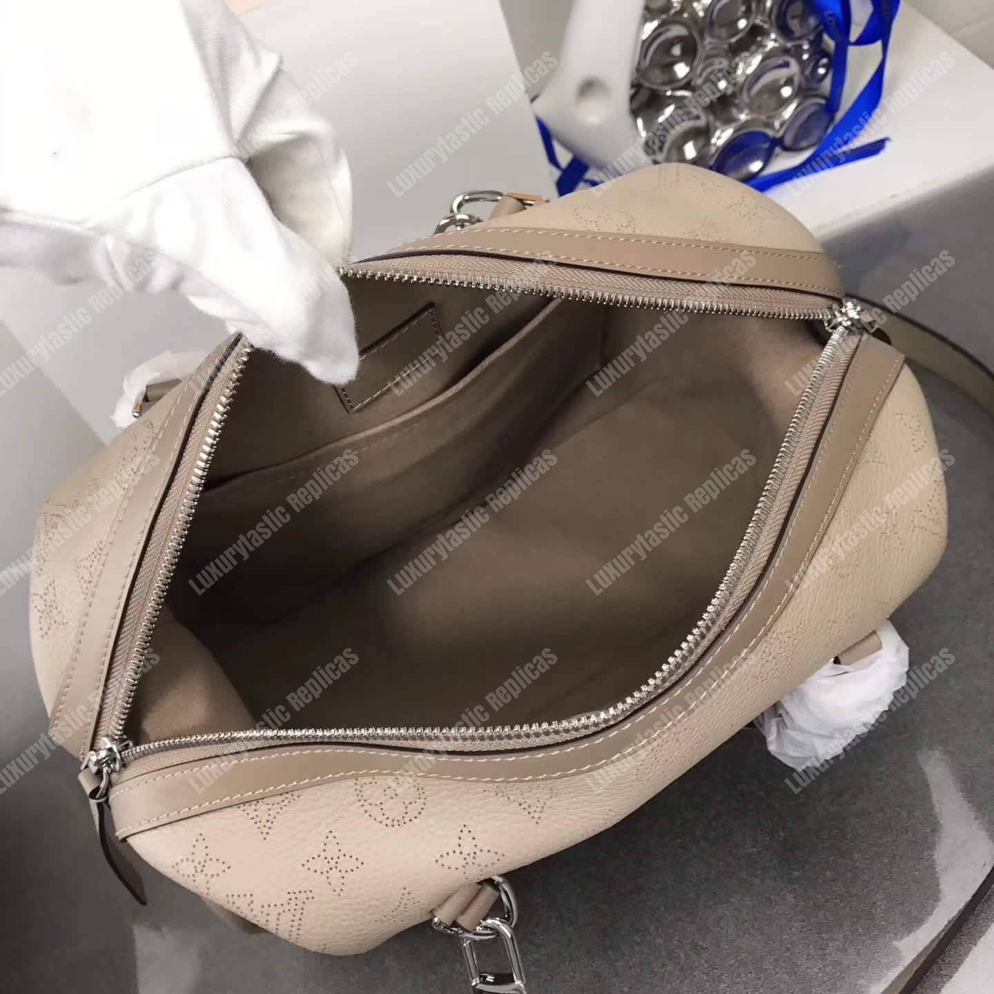 LV Mahina Asteria Bag Taupe
