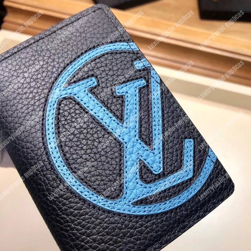 LV Pocket Organizer Taurillon Leather
