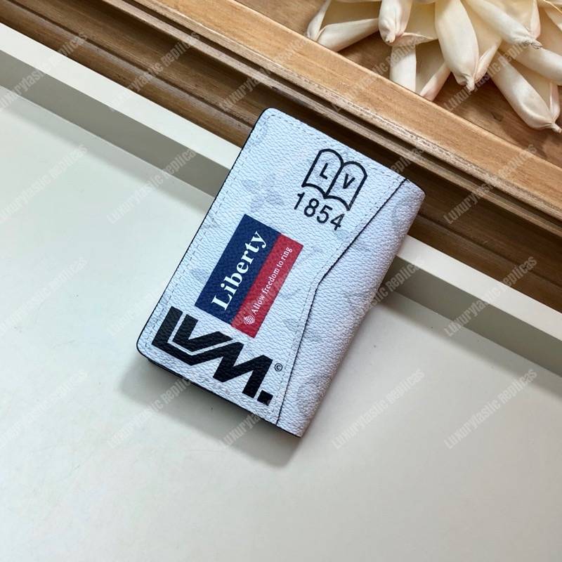 LV Pocket Organizer Monogram White