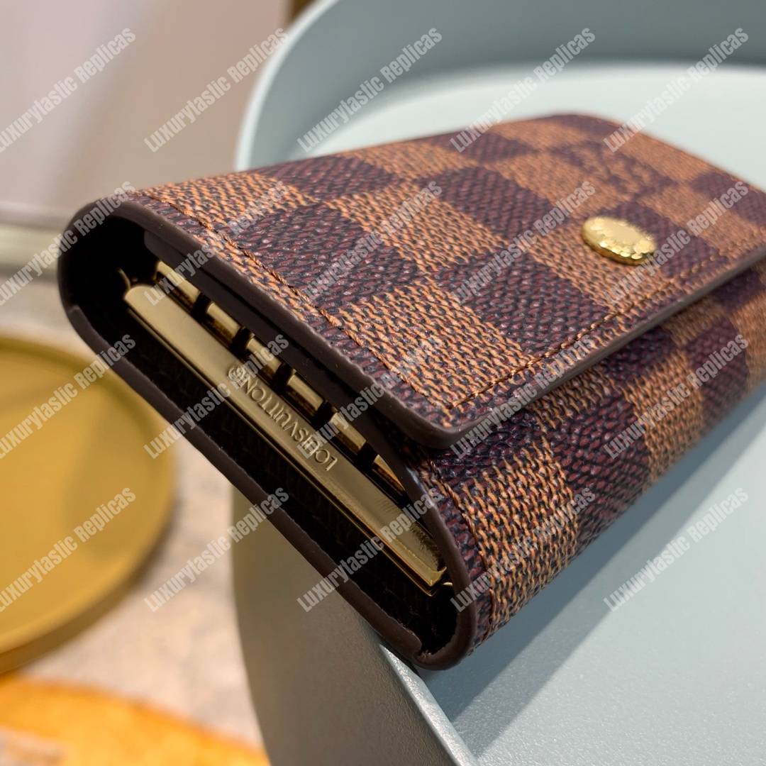 LV 6 Key Holder Damier Canvas Brown