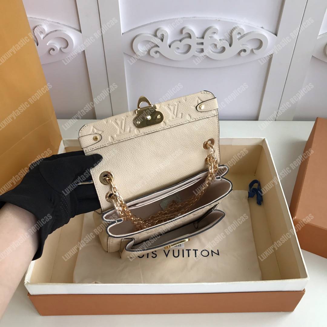 LV Vavin BB Monogram Empreinte Creme