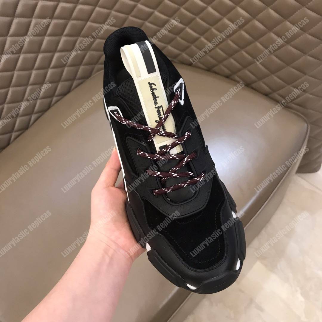 Salvatore Ferragamo Sneaker Black/Dark Gray