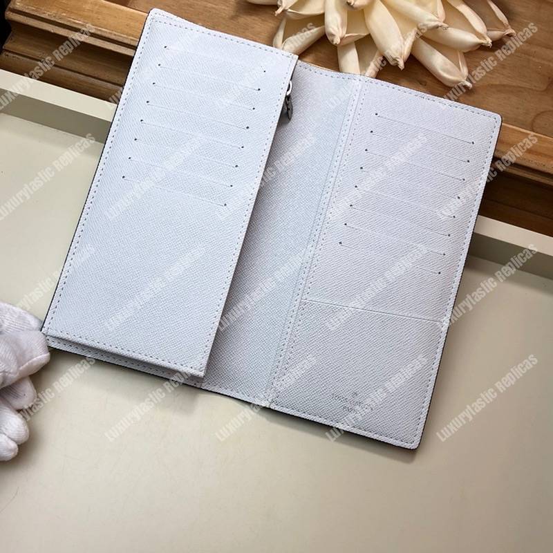LV Brazza Wallet Monogram White