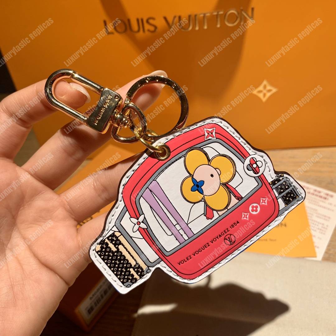 LV Vivienne Xmas Bag Charm And Key Holder