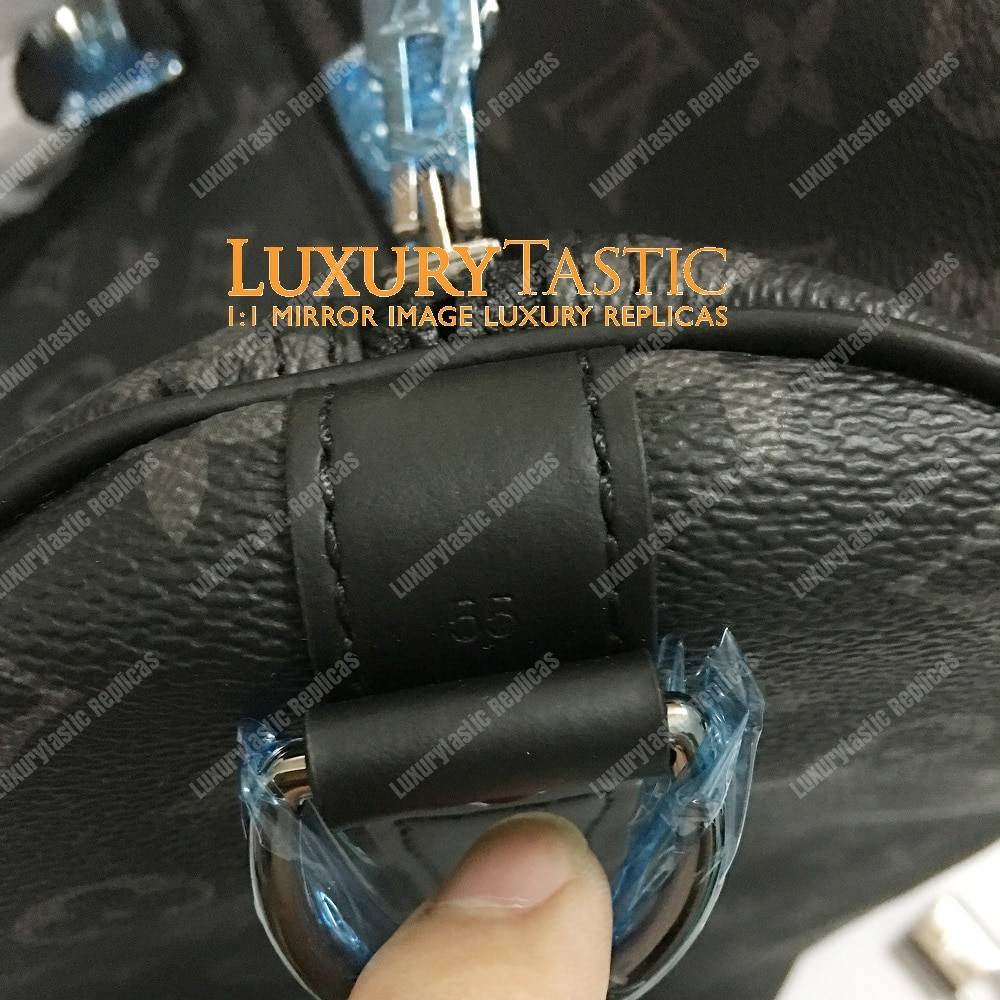 LV Keepall Bandouliere 55 Monogram Eclipse