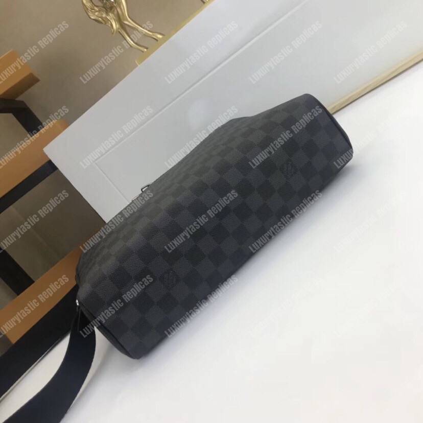 LV Dayton Reporter MM Damier Graphite
