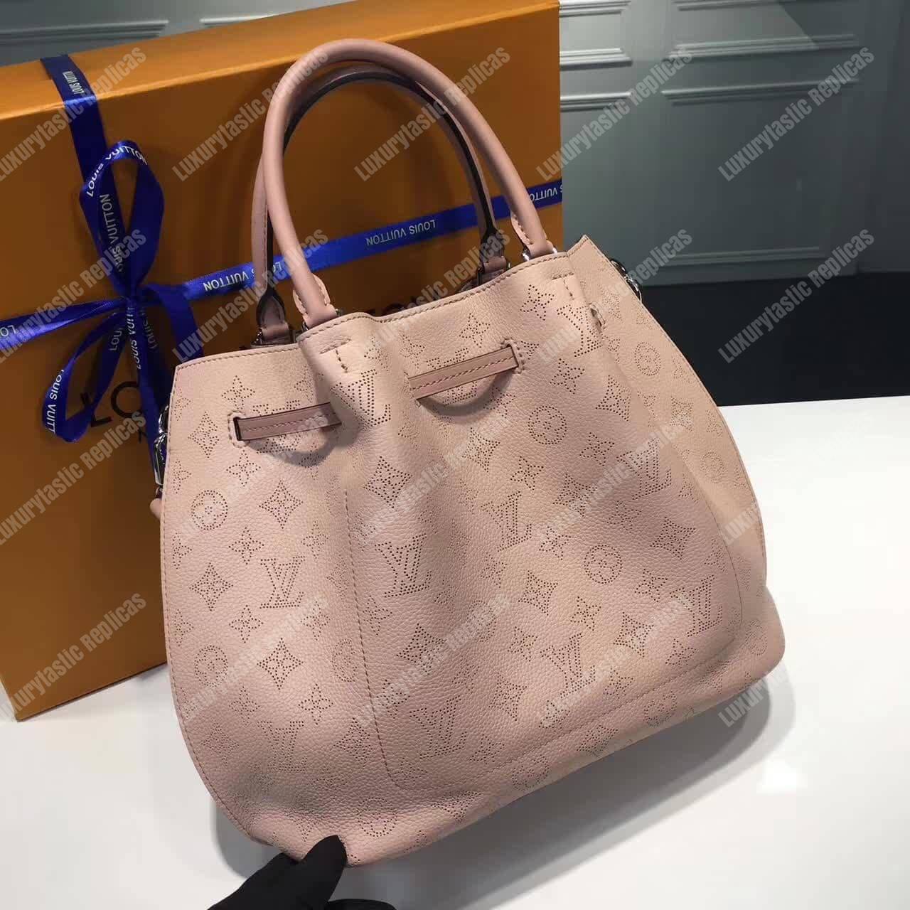 LV Girolata Handbag Mahina Magnolia