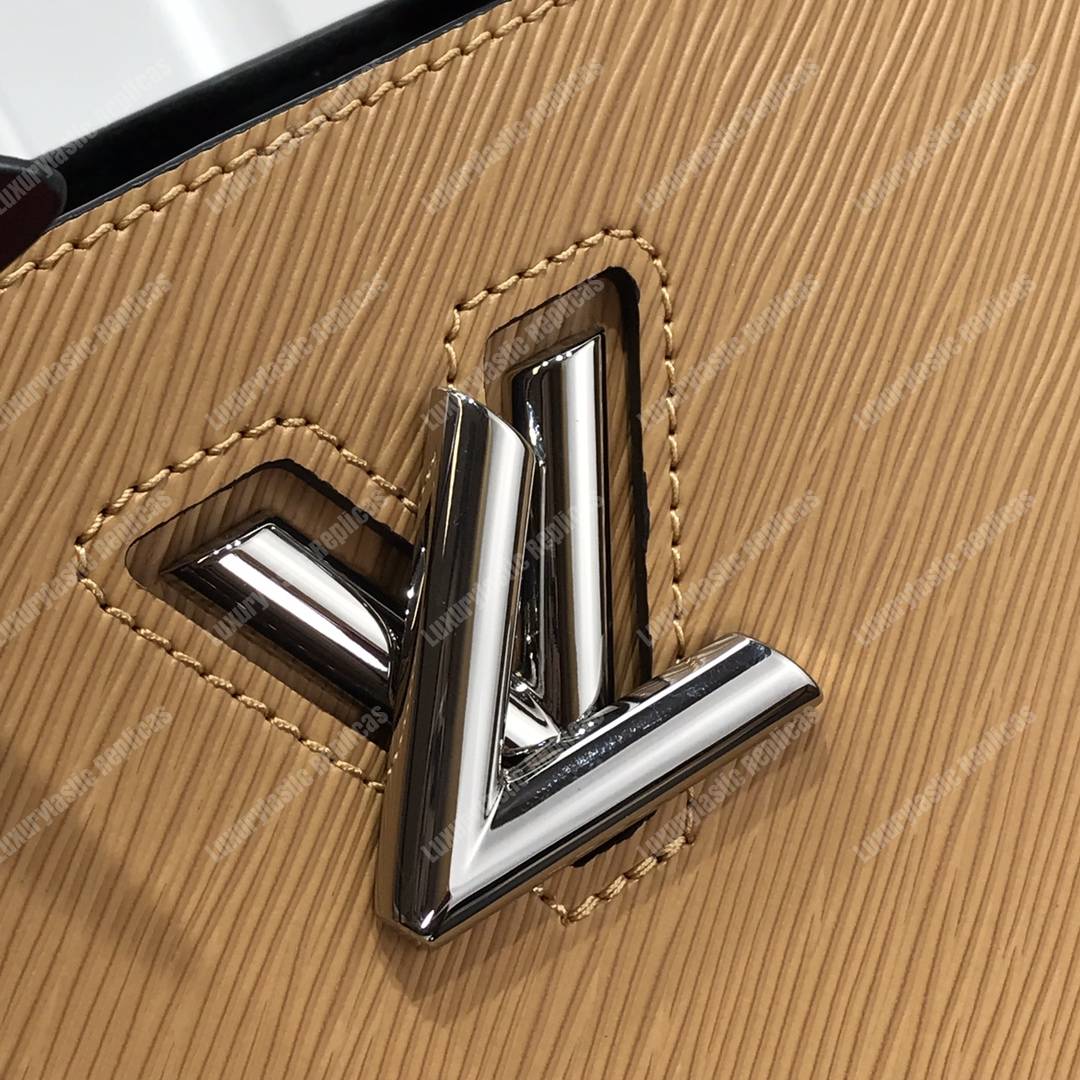 LV Twist Tote Epi Leather Camel
