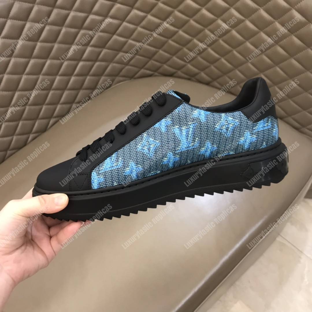 LV Match-up Sneaker Monogram Pop Blue