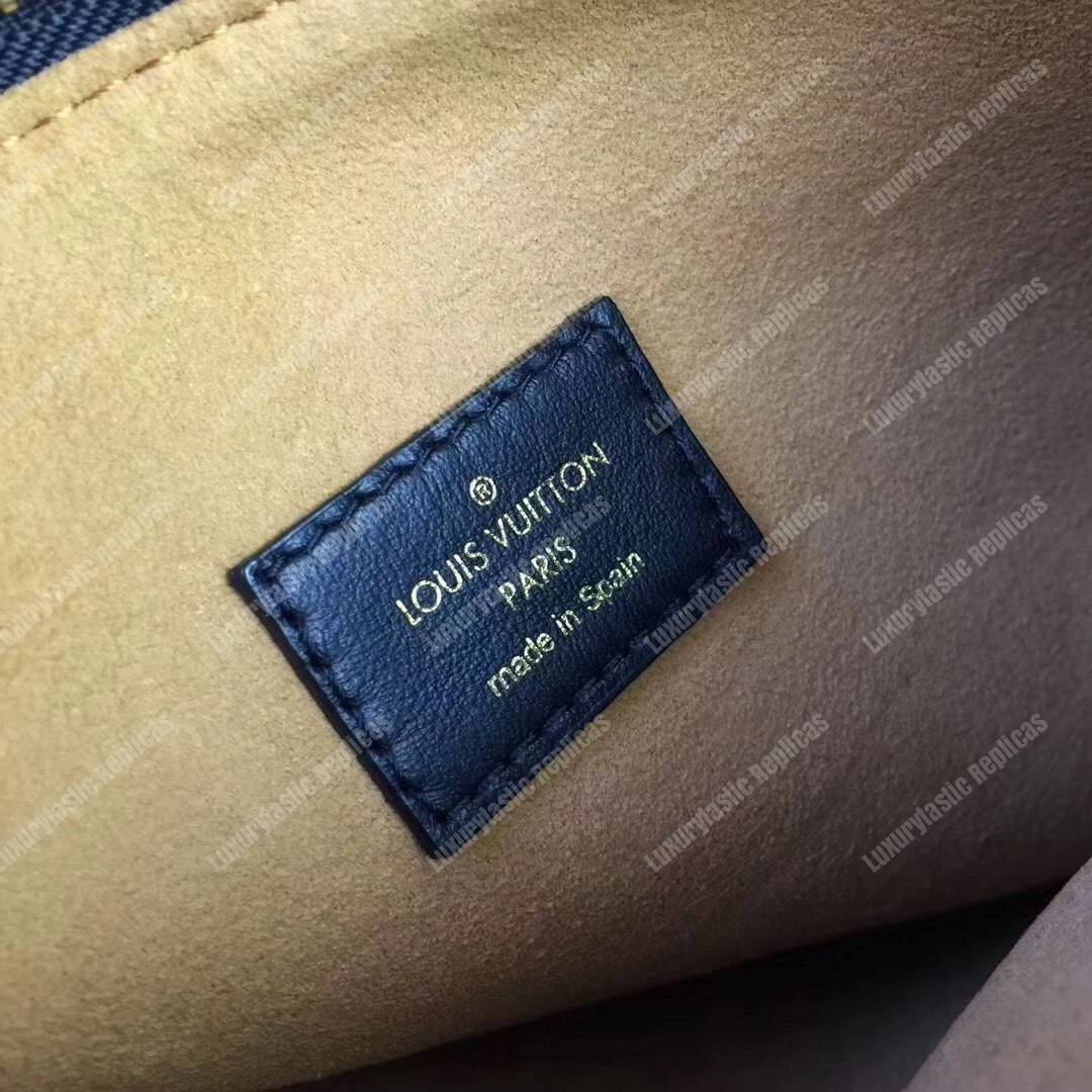 LV Pochette Tuileries Monogram Coated Canvas Noir