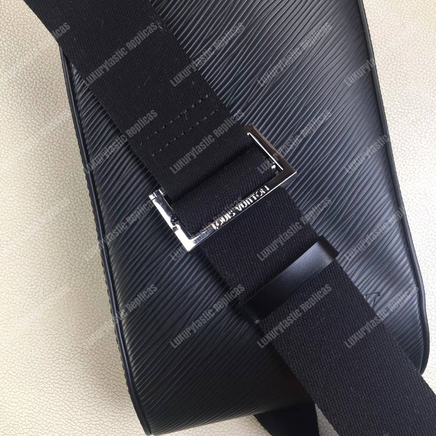 LV Geronimos Messenger Bag Epi Leather Noir