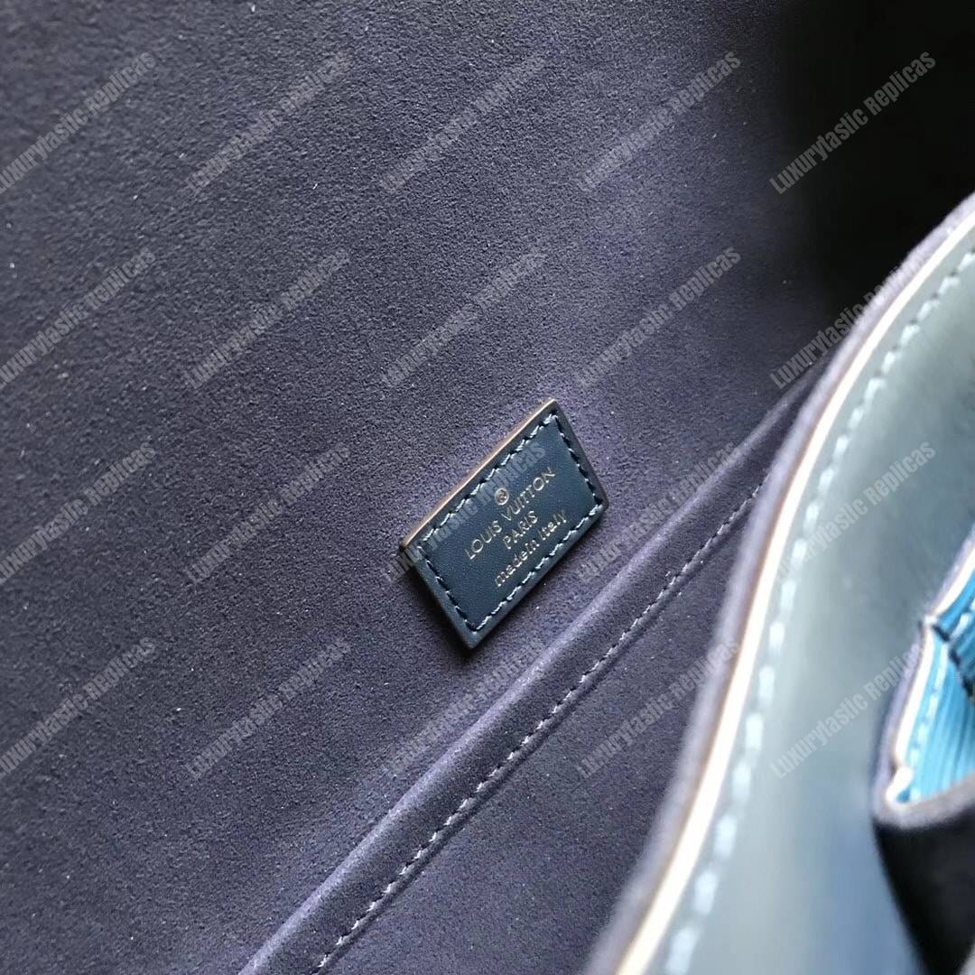 LV Messenger PM Epi Leather Blue