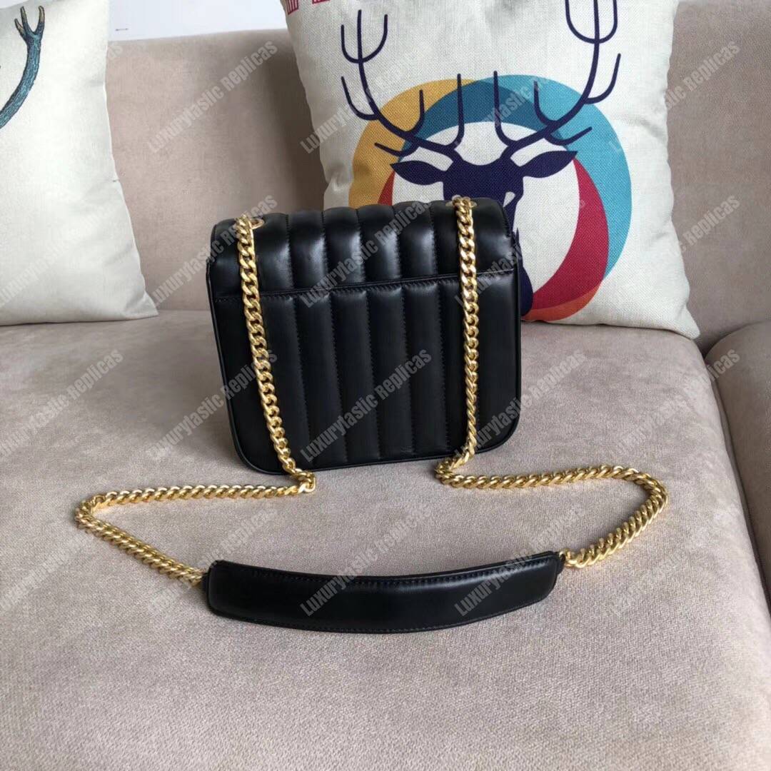 Saint Laurent Vicky Medium Black