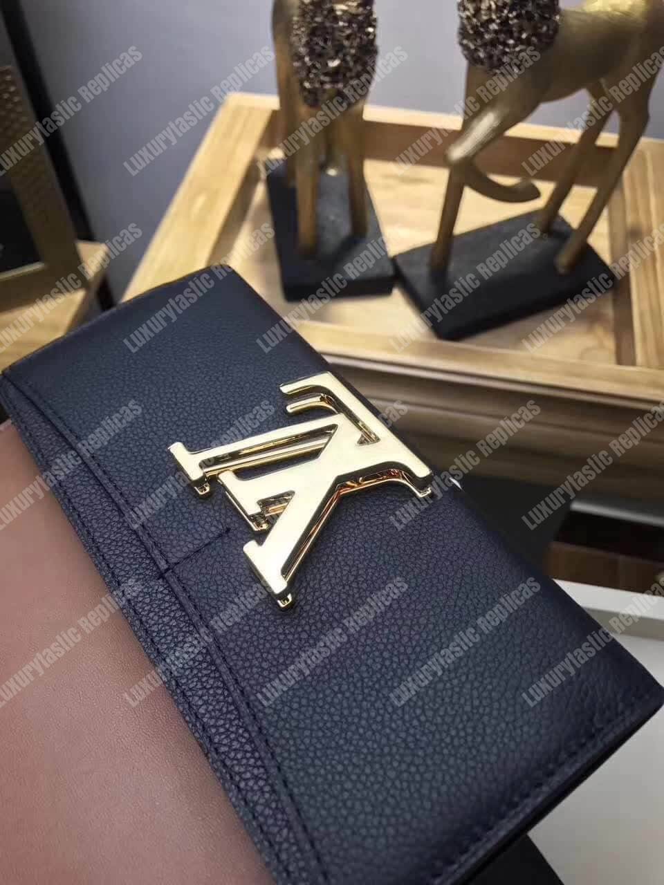 LV Vivienne LV Long Wallet Noir